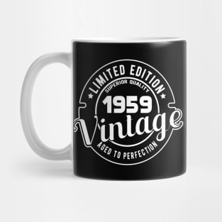 1959 VINTAGE - 62Th BIRTHDAY GIFT Mug